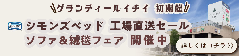 菱乃実催事inグランディールイチイ