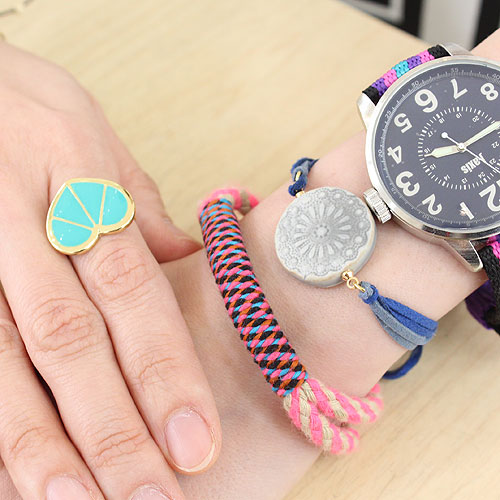 人気のターコイズハートリング♪ 人気のターコイズハートリング♪